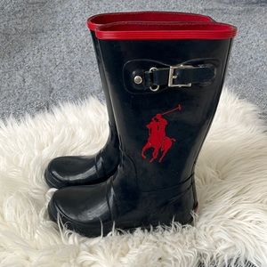 Ralph Lauren rain boots (boy US size 12)